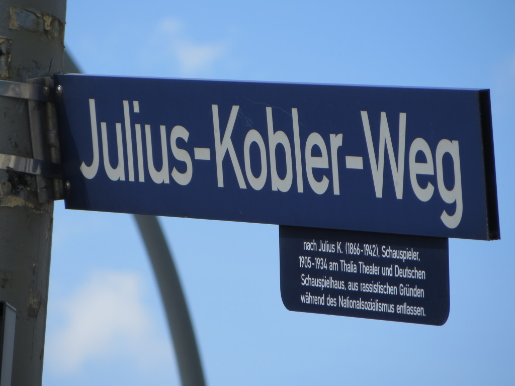 Julius Kobler Weg in Hamburg