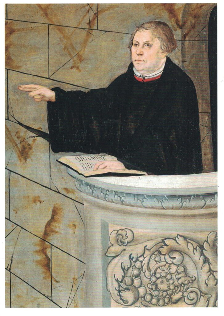 Martin Luther Arme hoch