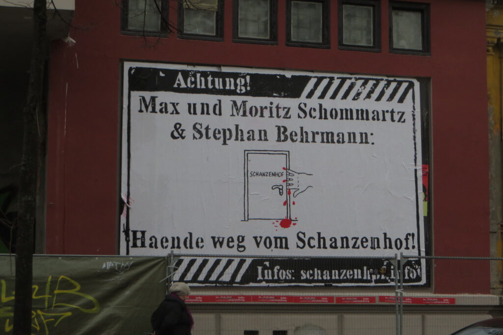 Haende weg vom Schanzenhof