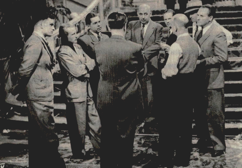 Freitag, d. 7. August 1942, Reichsfilmintendant Fritz Hippler. In Johannistahl (Jofa)