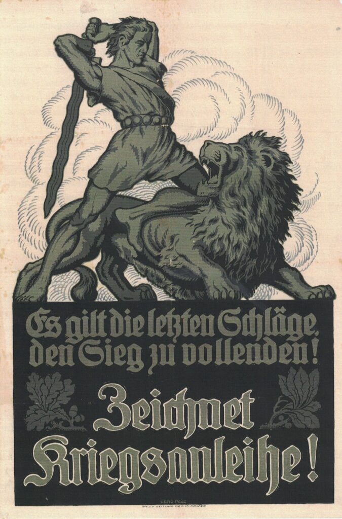 Werbung Zeichnet Kriegsanleihen