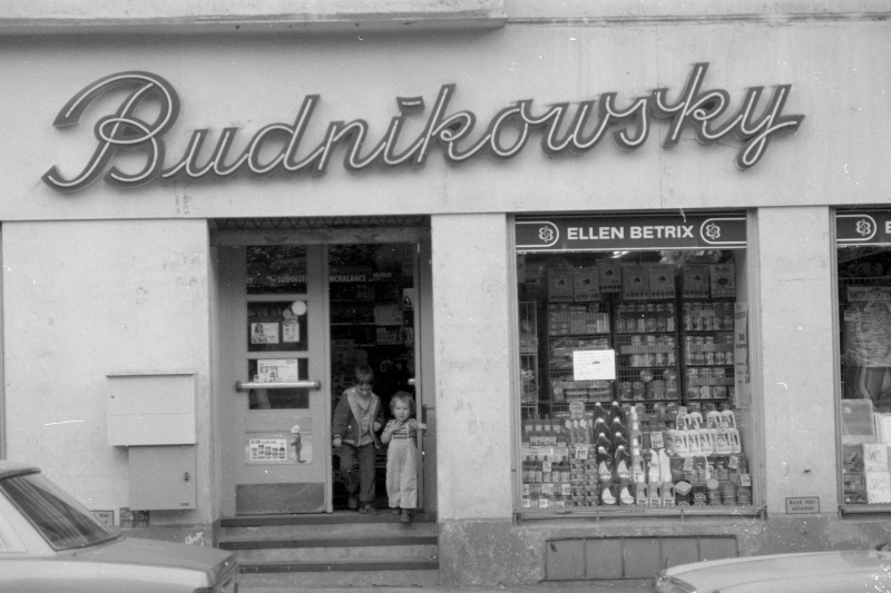 Budnikowsky am Großneumarkt in Hamburg 1981